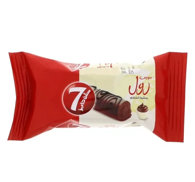 7 Days Swiss Roll with Cocoa Cream 12 x 20 g hover image