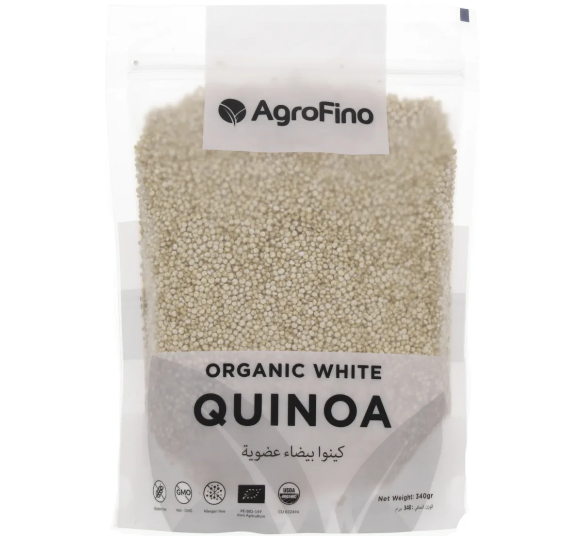 Agrofino Organic White Quinoa 340 g
