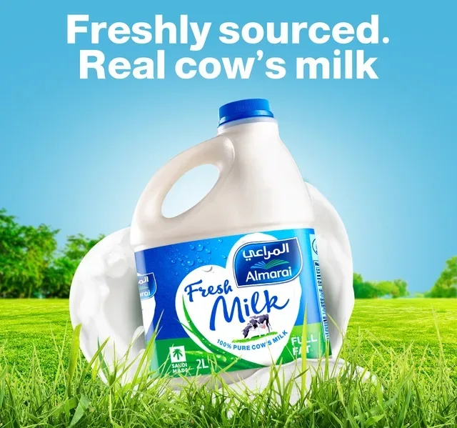 Almarai Full Fat Fresh Milk 2 Litres hover image