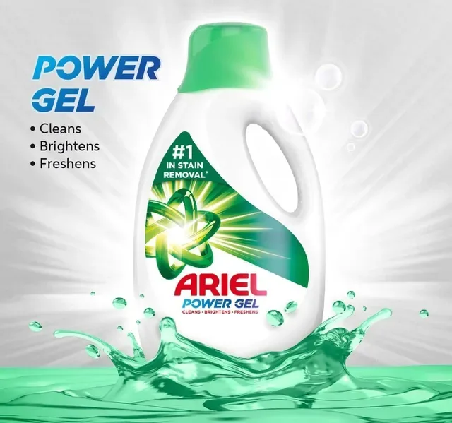 Ariel Platinum Gel Regular Liquid Detergent Value Pack 4 Litres hover image