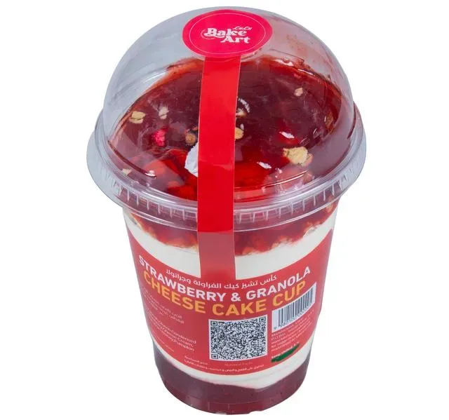 Bake Art LuLu Strawberry & Granola Cheese Cake Cup 250 g hover image