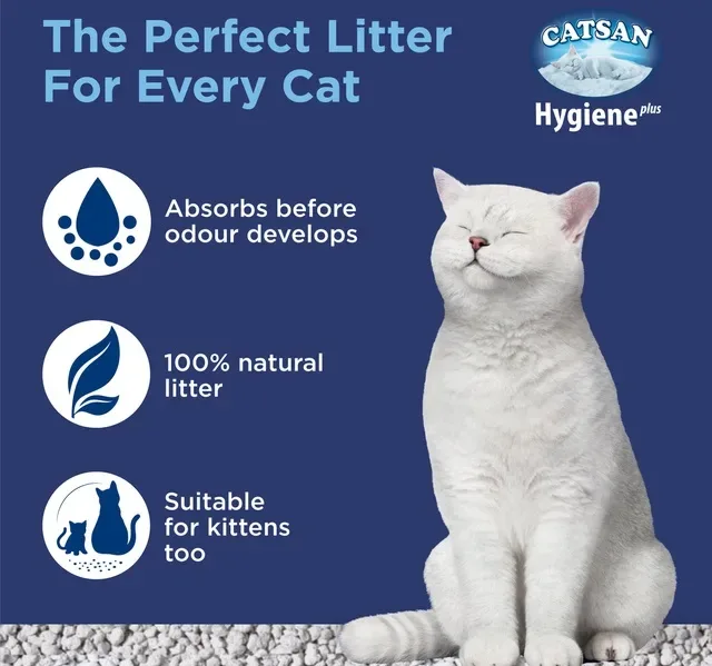Catsan Hygiene Plus Cat Litter 5 Litres hover image