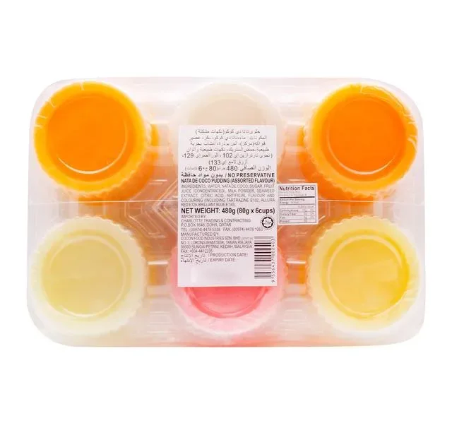 Cocon Nata Pudding Assorted 6 x 80 g hover image
