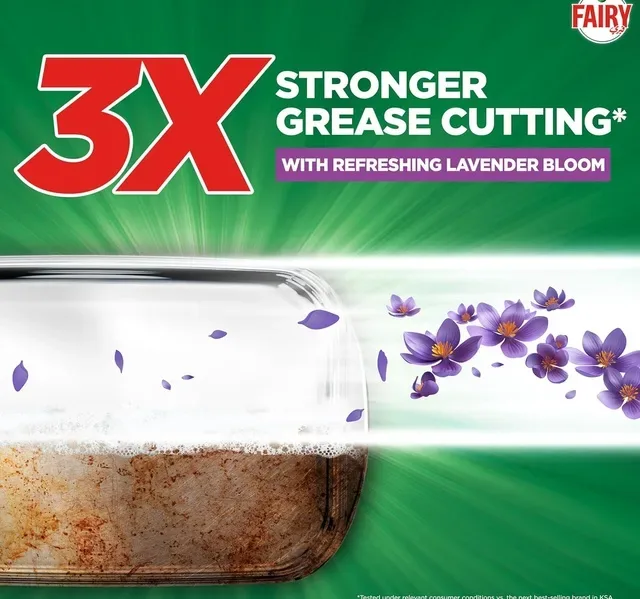 Fairy Dishwashing Liquid Refreshing Lavender With A Touch Of Vitamin E Value Pack 2 x 800 ml hover image