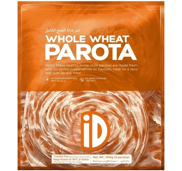 iD Whole Wheat Parota 5 pcs