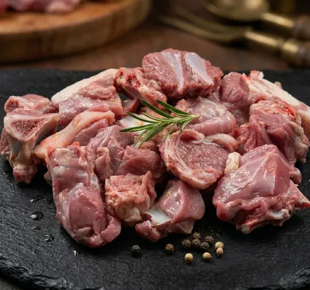 Indian Mutton Shoulder Cuts Bone-In 500 g
