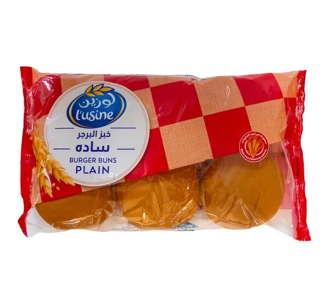 Lusine Burger Buns Plain 6 pcs