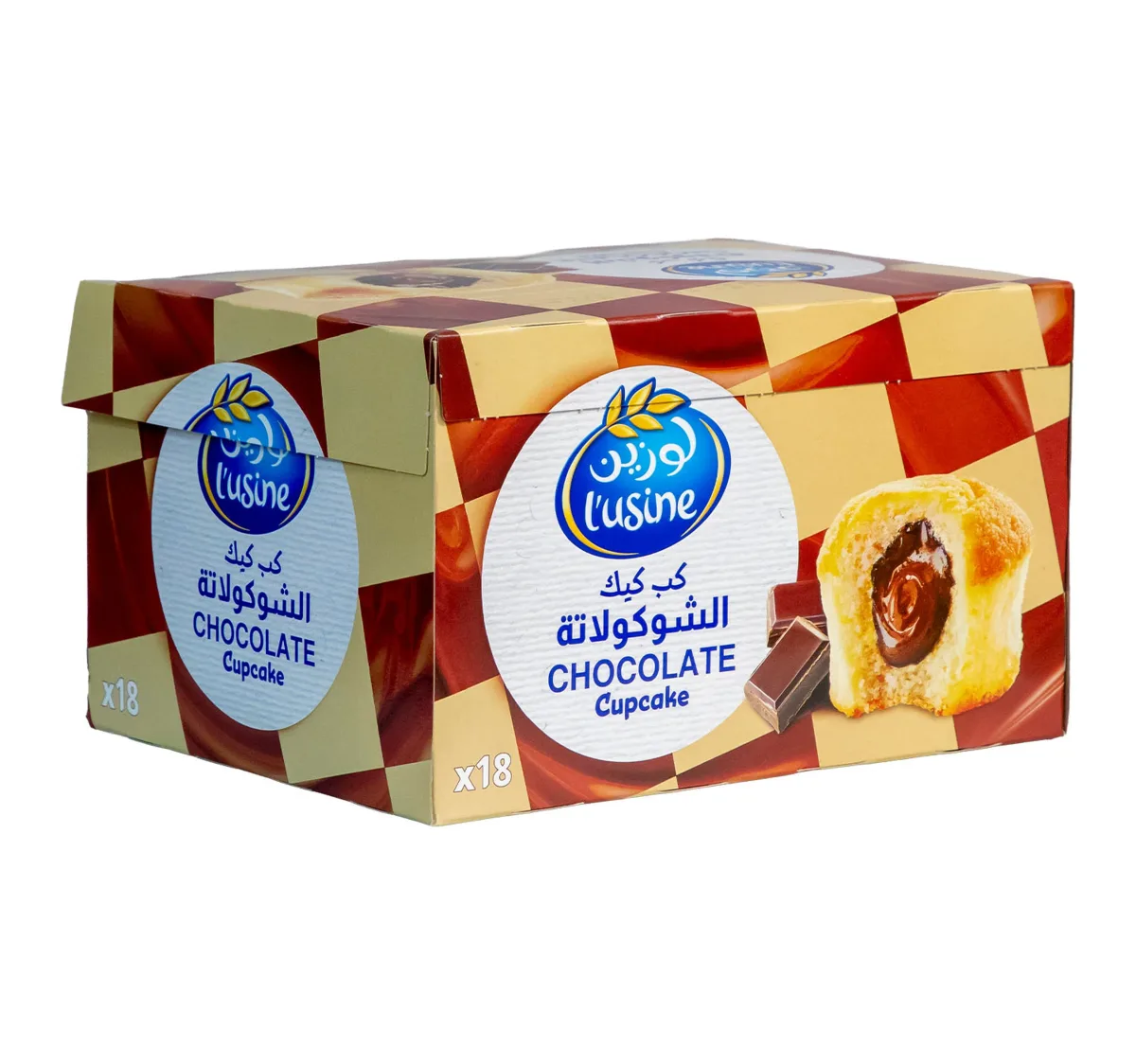 Lusine Chocolate Cupcake 18 x 30 g