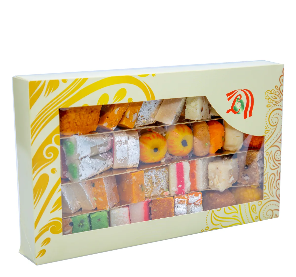 Mixed Indian Sweets 1 kg Approx. Weight hover image