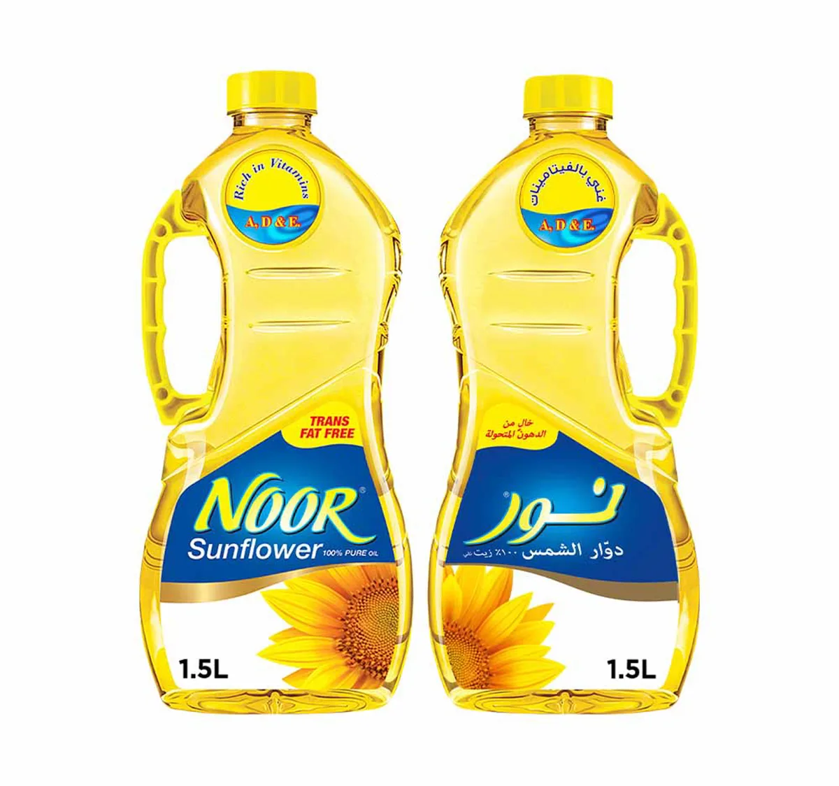 Noor Sunflower Oil 2 x 1.5 Litres