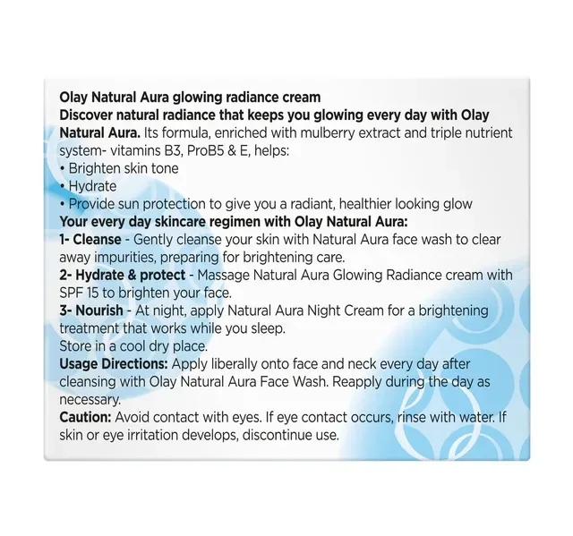 Olay Glowing Radiance Cream SPF15 50 ml hover image