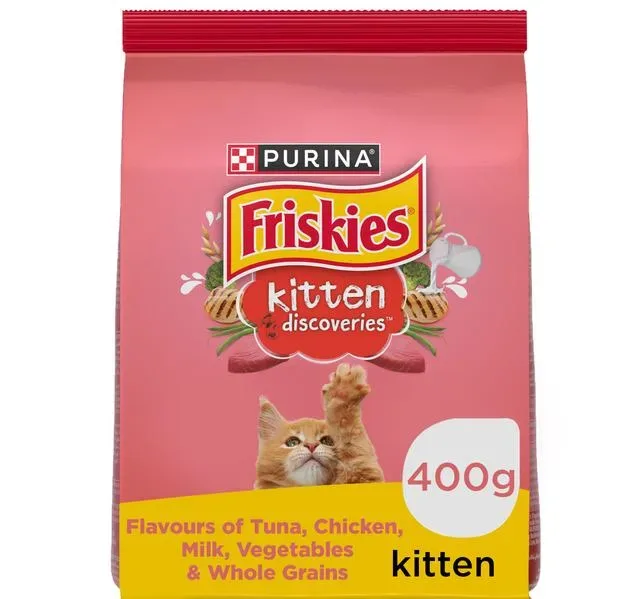 Purina Friskies Kitten Food Discovery Cat Food 400 g hover image