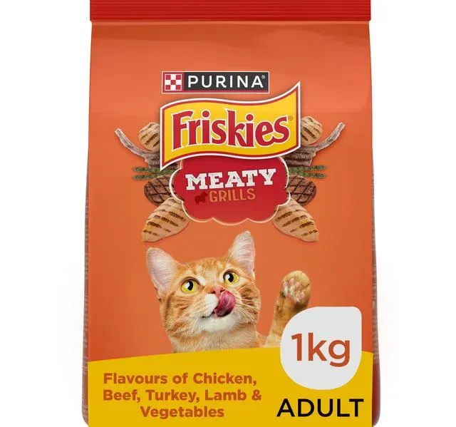Purina Friskies Meaty Grill Cat Food 1 kg hover image