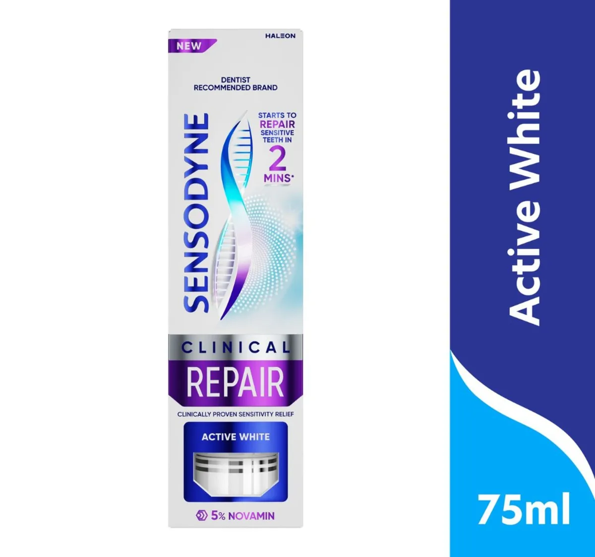 Sensodyne Clinical Repair Active White Toothpaste 75 ml