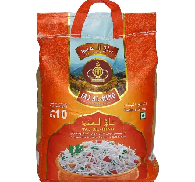 Taj Al-Hind Indian White Long Grain Basmati Rice 10 kg