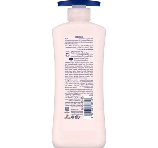 Vaseline Essential Even Tone SPF 24 Body Lotion 400 ml hover image